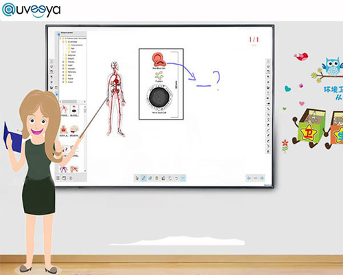 Διαλογική ευφυής Whiteboard οθόνη αφής cOem Iwb